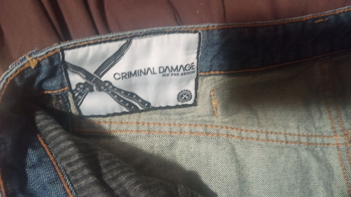 Criminal damege  jeansy bojówki