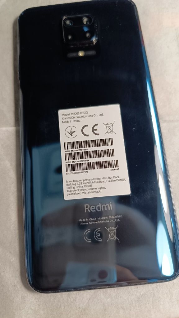 Xiaomi redmi note 9 pro 6/64GB