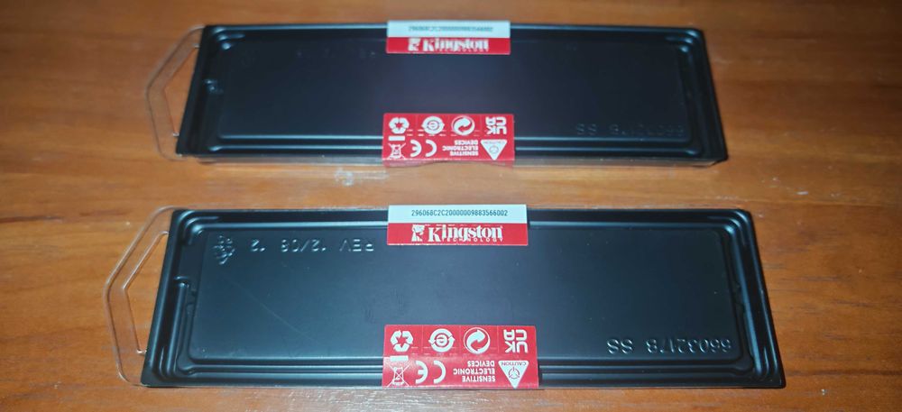 Нова! DDR4 1x8GB, 2x8GB 3200MHz Kingston