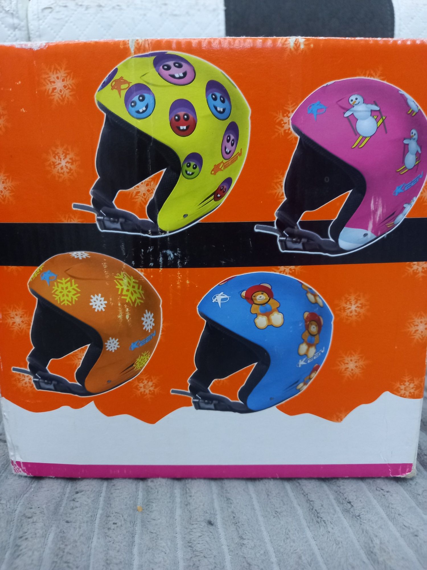 Kask narciarski KEEN różowy. XS + Google narciarskie jak nowe