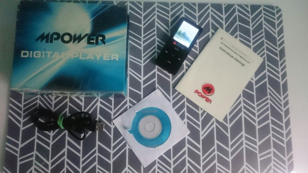 Mpower odtwarzacz mp4 1gb warto DigitalPlayer audio wbudowany głośnik