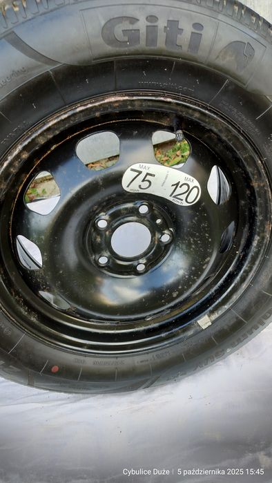 Koło dojazdowe Dacia Duster 215/64R16