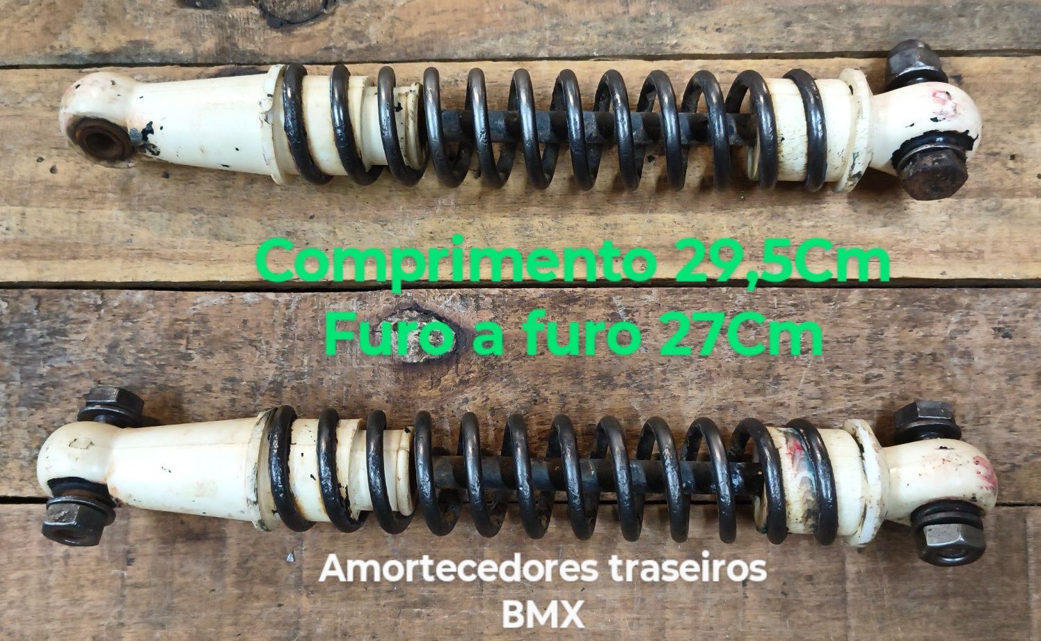 Amortecedores BMX traseiros