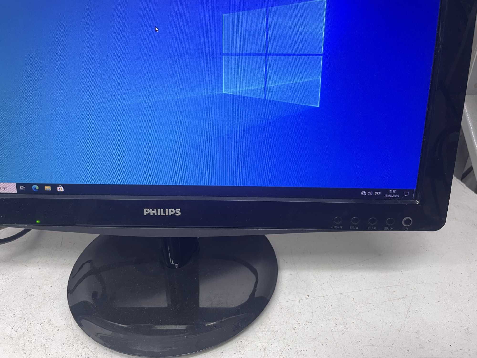 Монитор LED 18.5" Philips 193V3 VGA DVI широкоформатный