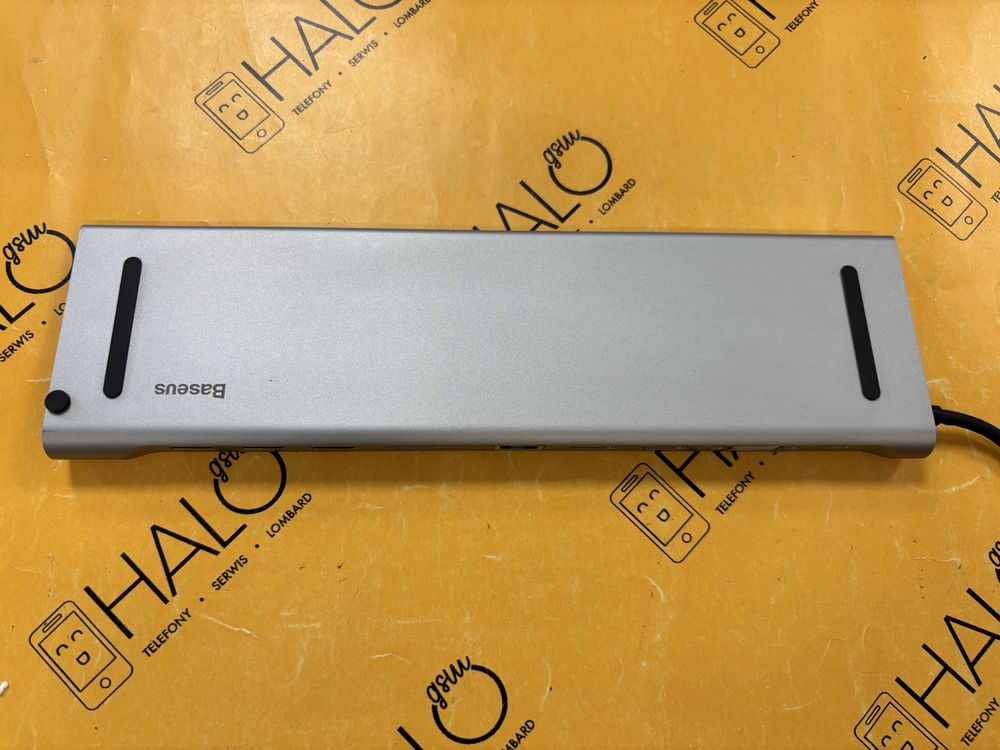 Baseus CATSX-G0G Adapter HUB USB 11w1 Typ C PD/VGA/HDMI /RJ45/USB 3.0