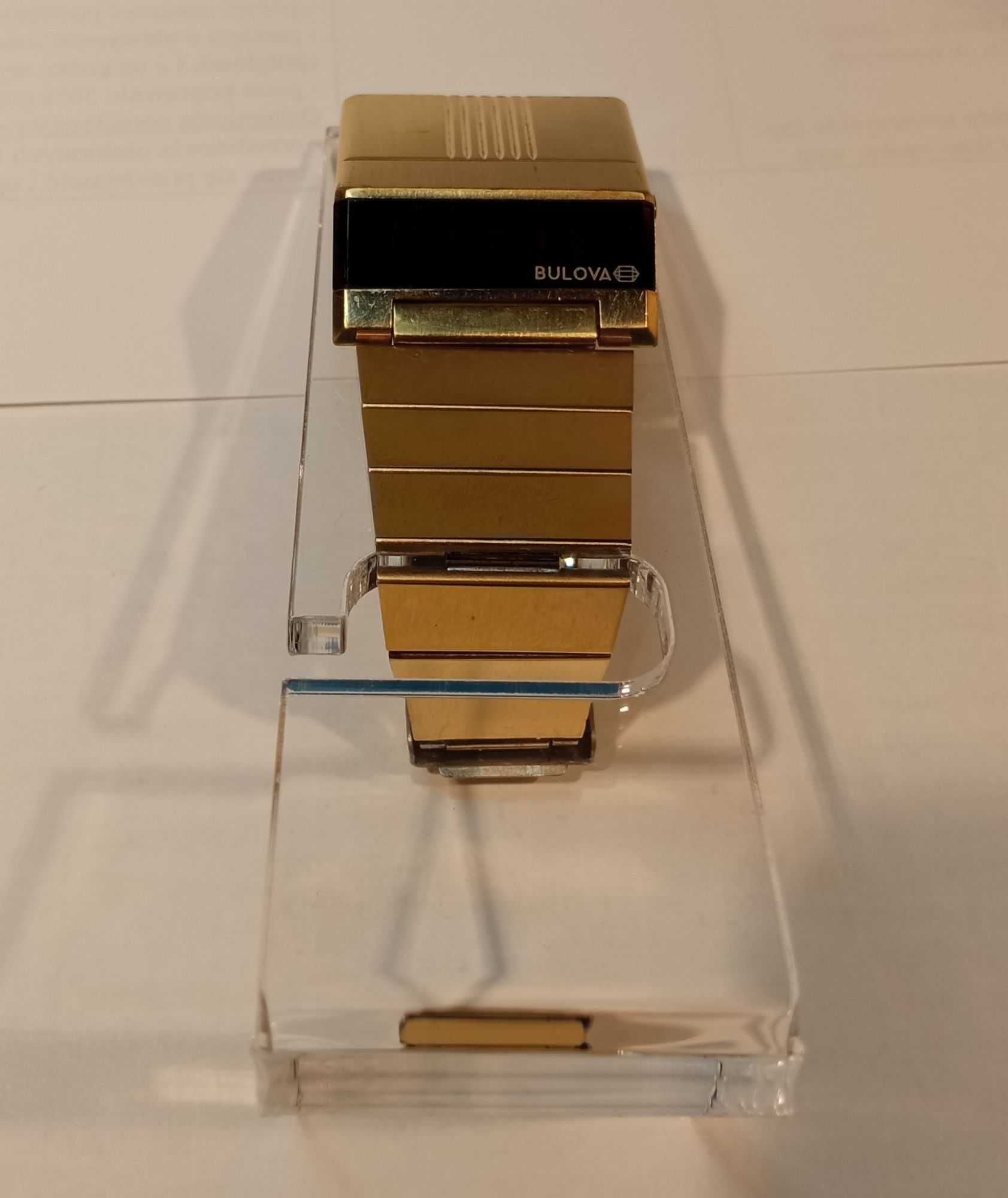 Zegarek LED marki BULOVA model Computron - vintage! NOS! Lata '70-te