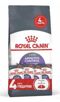 АКЦИЯ!Royal canin Appetite Control 2кг+ 4 пауча в Подарок!