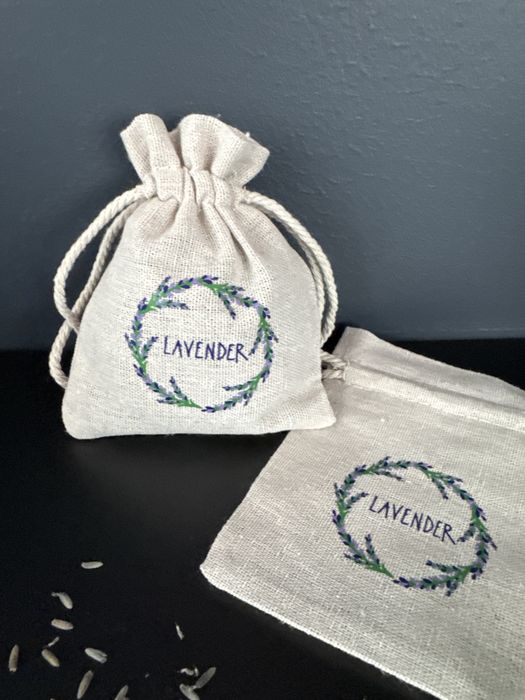Naturalny woreczek z lawenda 60g, recznie robiony susz