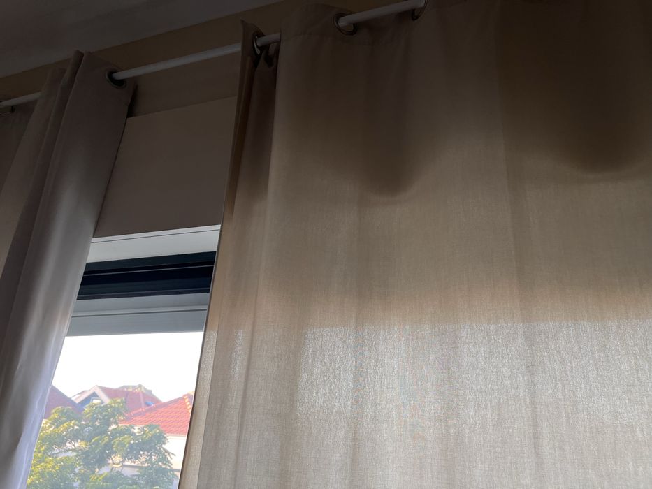 Varão e cortina Ikea