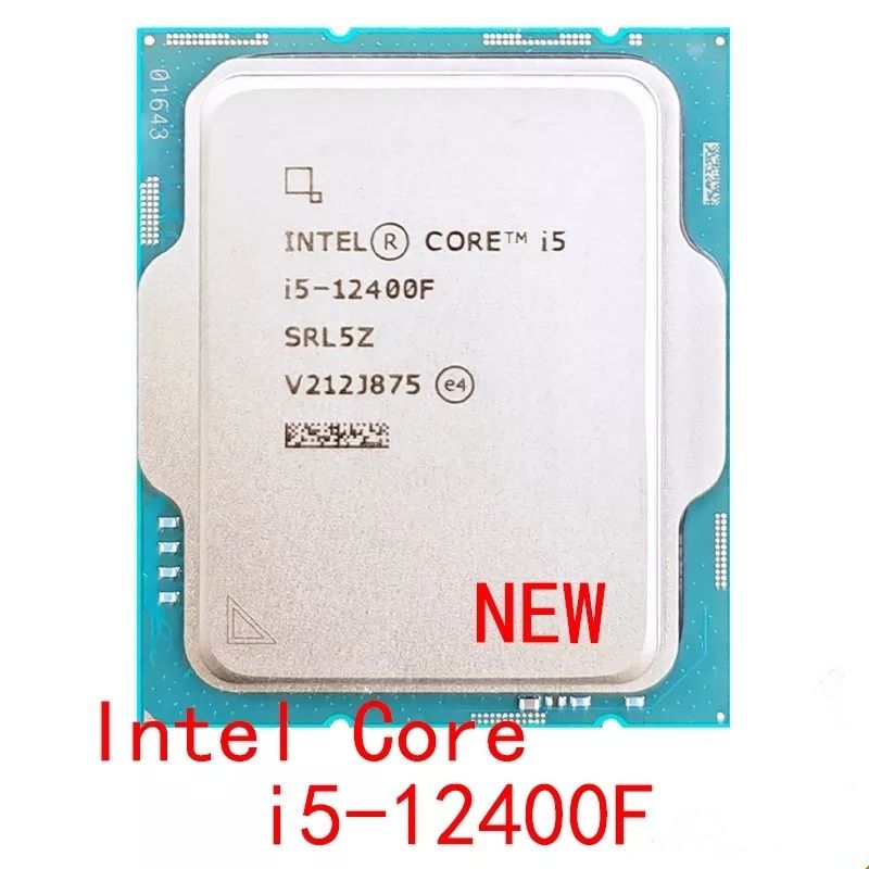 Лучший проц 2024! Новый Intel Core i5 12400f, 6/12 до 4,4GHz LGA s1700