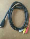 Kabel HDMI na 3x RCA (V13)