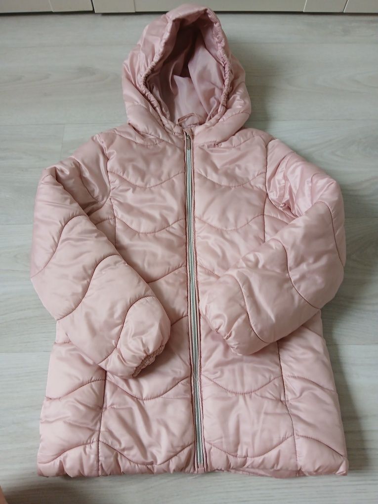 Zestaw kurtek dla dziewczynki 122 3w1 smyk przejściowa softshell kamiz