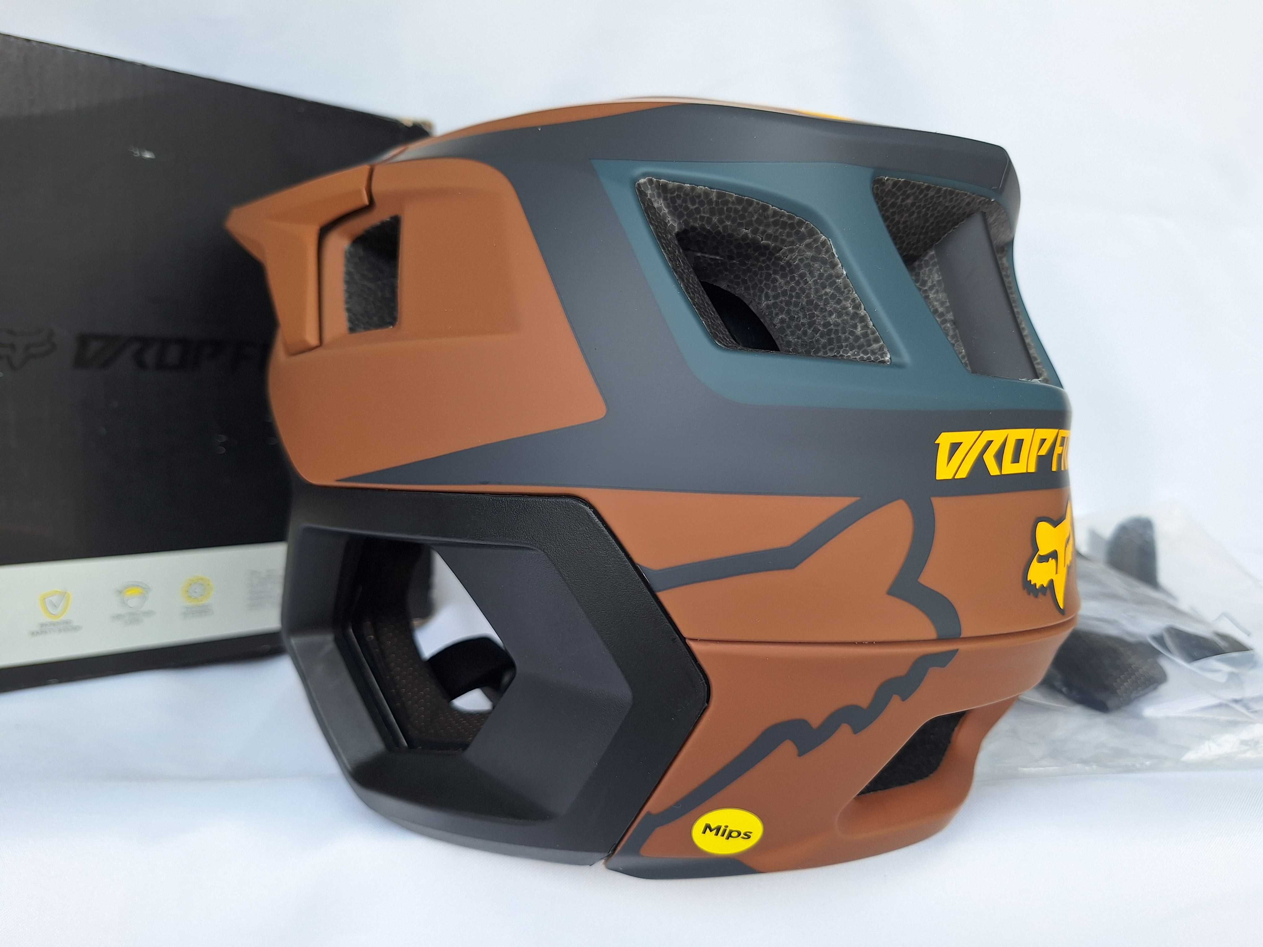 Kask rowerowy Fox DropFrame Pro Mips Dvide S 52-54cm