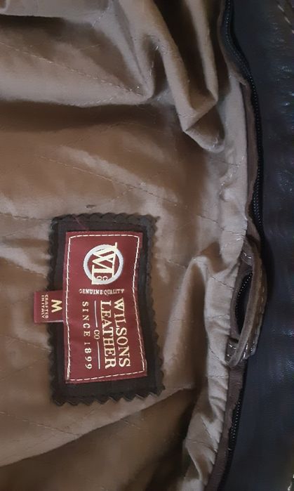 Wilsons Leather USA Skóra kurtka skórzana skóra naturalna męska katana
