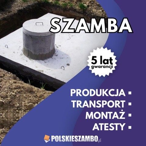 Szambo betonowe Zbiornik betonowy Deszczówka Woda Atest!!! Dokumenty