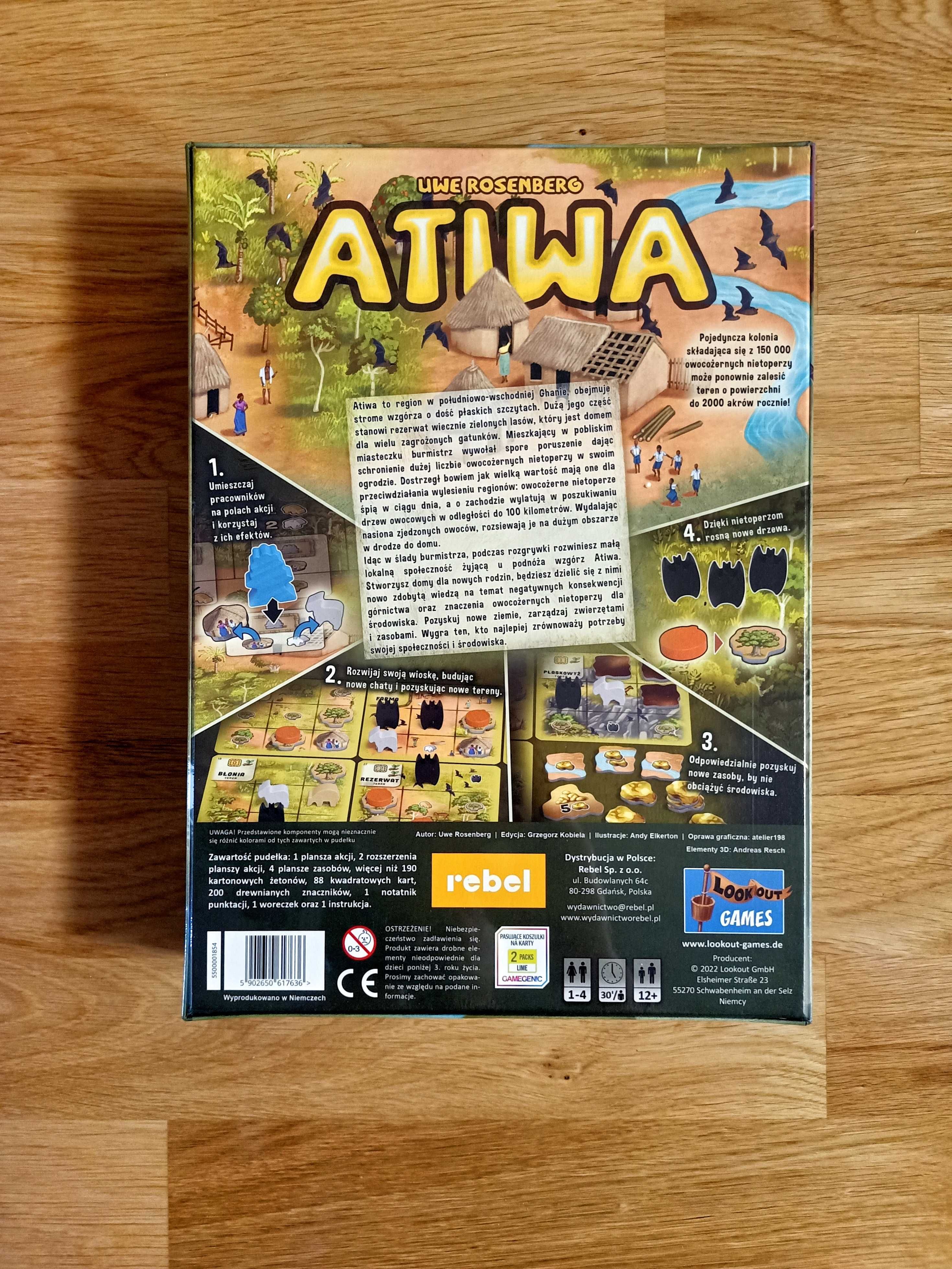 ATIWA (edycja polska) | gra planszowa | nowa w folii