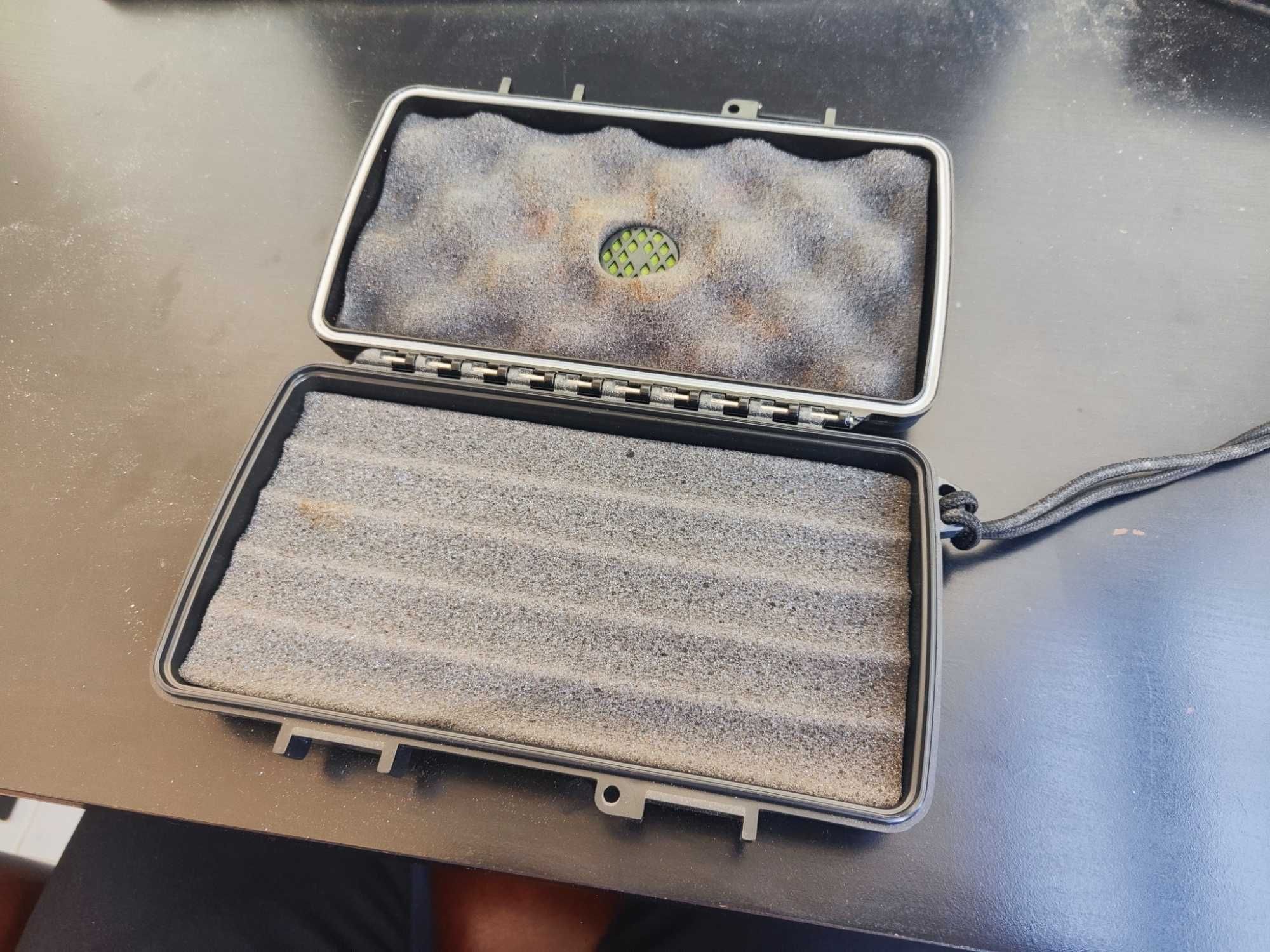 XIKAR 5 Cigar Travel Case - Black