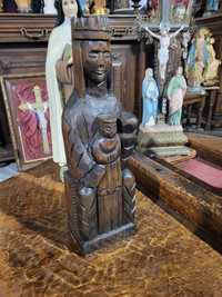 Drewniana rzeźba Matki Bożej Maryja z drewna