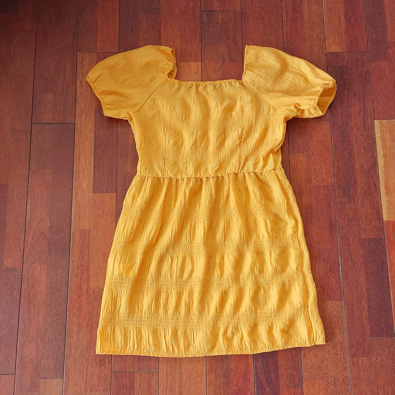 Żółto/pomarańczowa sukienka