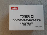 Nowy toner Mita 2 kartridże DC- 1560/1860/2060/2360