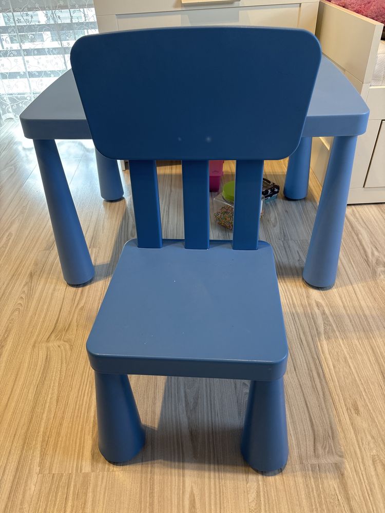 Stolik i krzesło dla dziecka, Ikea