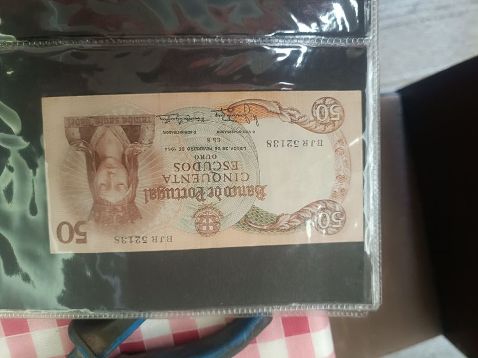 Notas antigas como novas