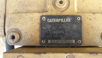 koparka cat caterpillar 313 d pompa jazdy207 , 4710 , 02
