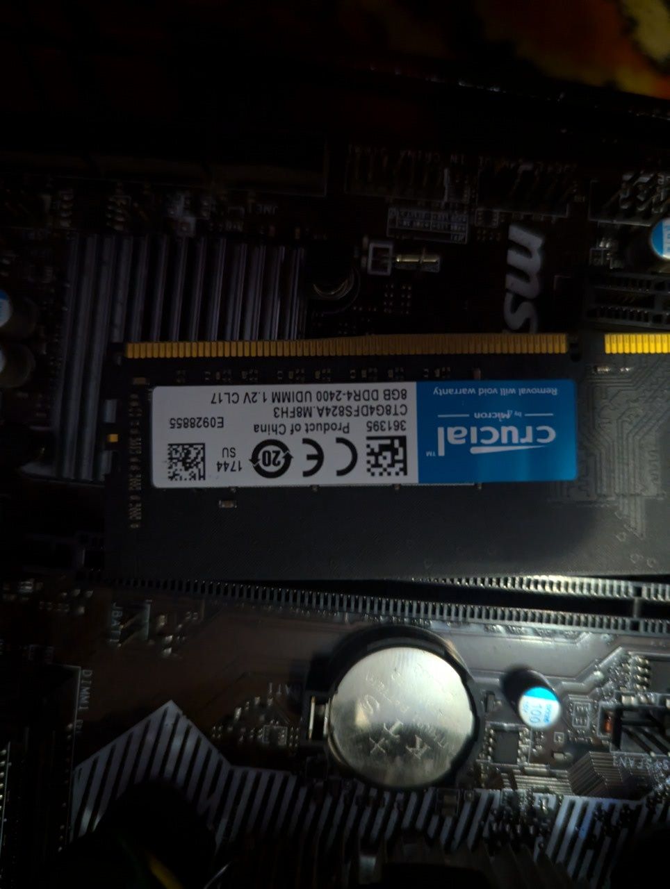 комп'ютер, комплект core i3 7100, 8gb ddr4 2400 h110m  msi pro-vd plus