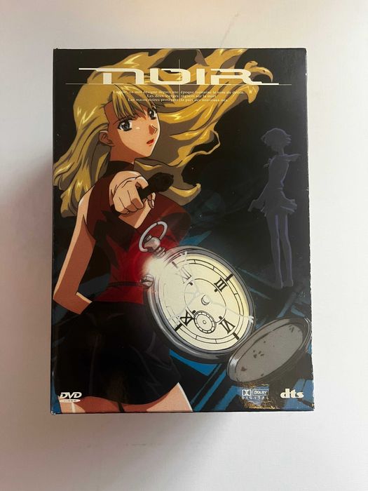 NOIR - anime DVD, komplet, edycja kolekcjonerska w boxie, stan b.dobry