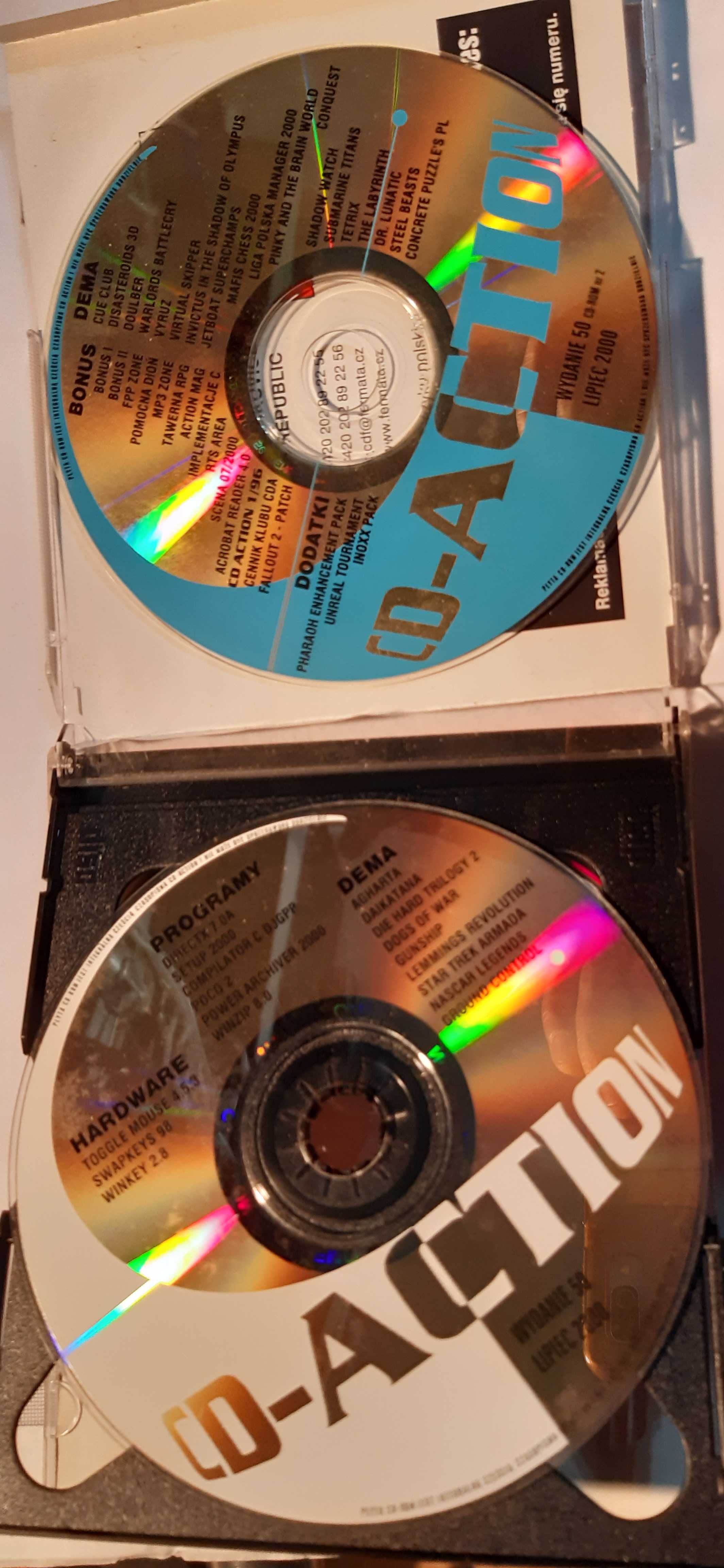 CD-Action nr. 50 7/2000 Lipiec 3CD Fallout 2 retro gra pc