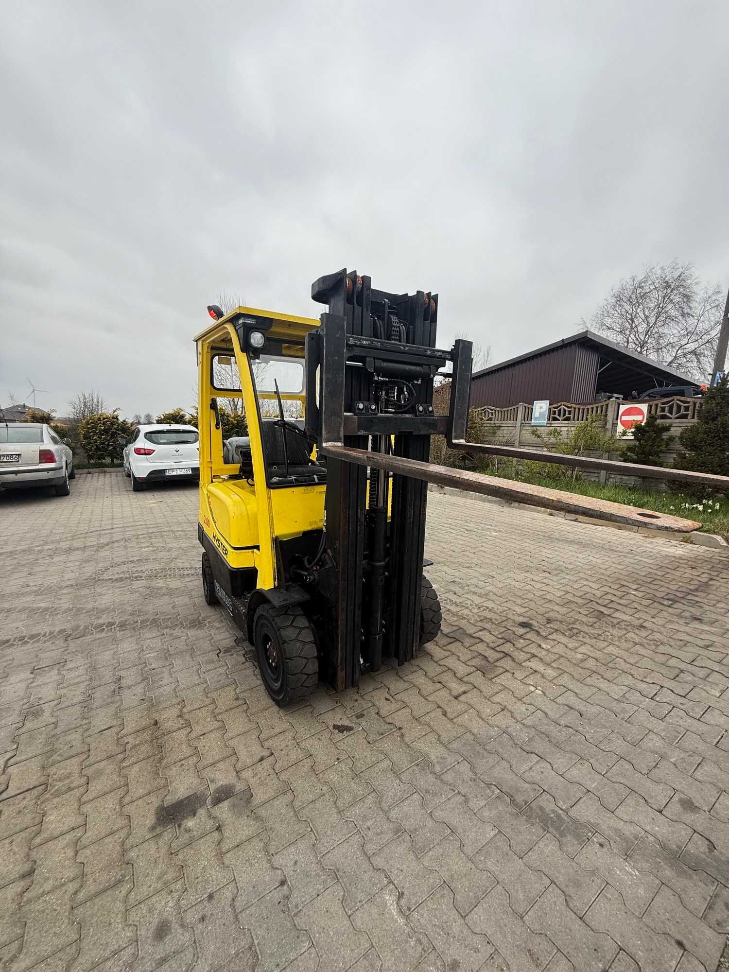 wózek widłowy HYSTER H2.0FT LPG 2000kg TRIPLEX 4.90m przesuw 2009 rok