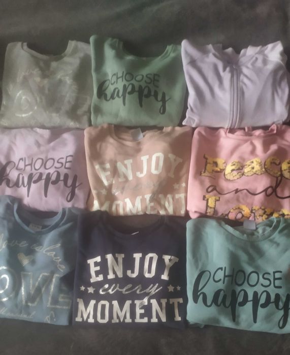 Mega paka dla dziewczynki rozmiar 134/140/146