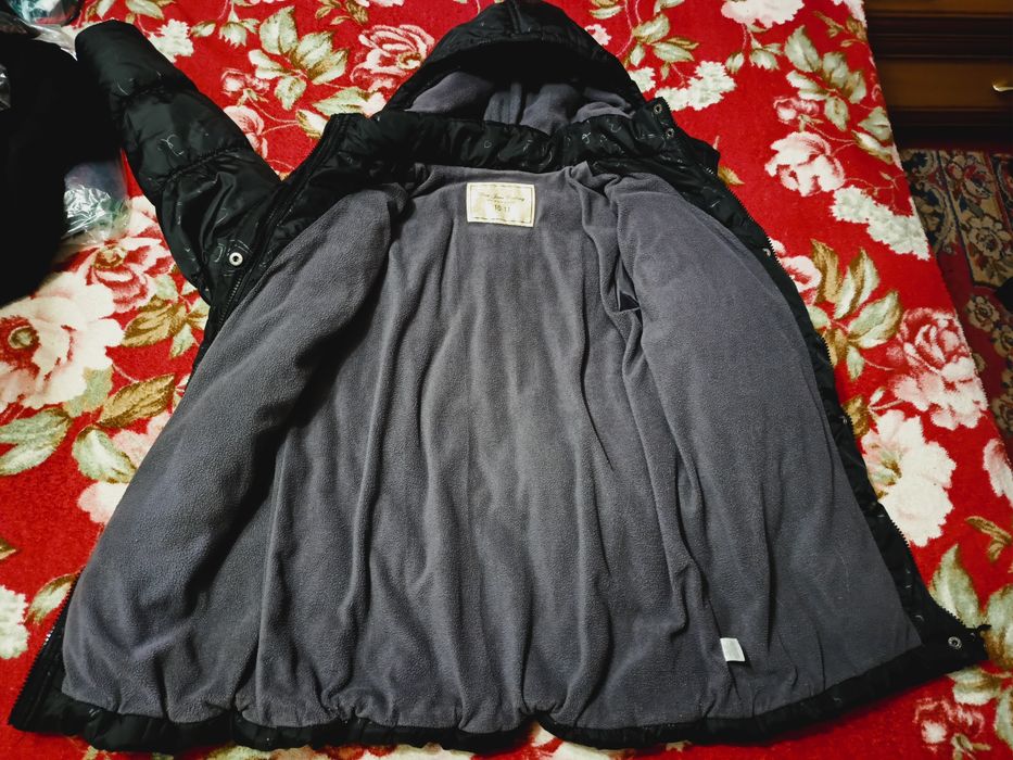 Тепла зимова куртка на дівчинку 10-11років