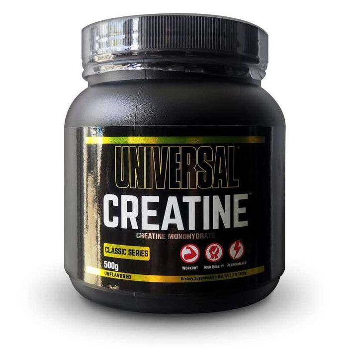 Universal Nutrition Creatine Monohydrate 500g siła masa regeneracja