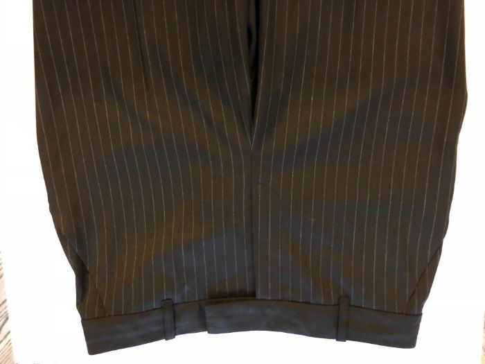 spodnie Cop Copine r. 36 czarne w białe prążki