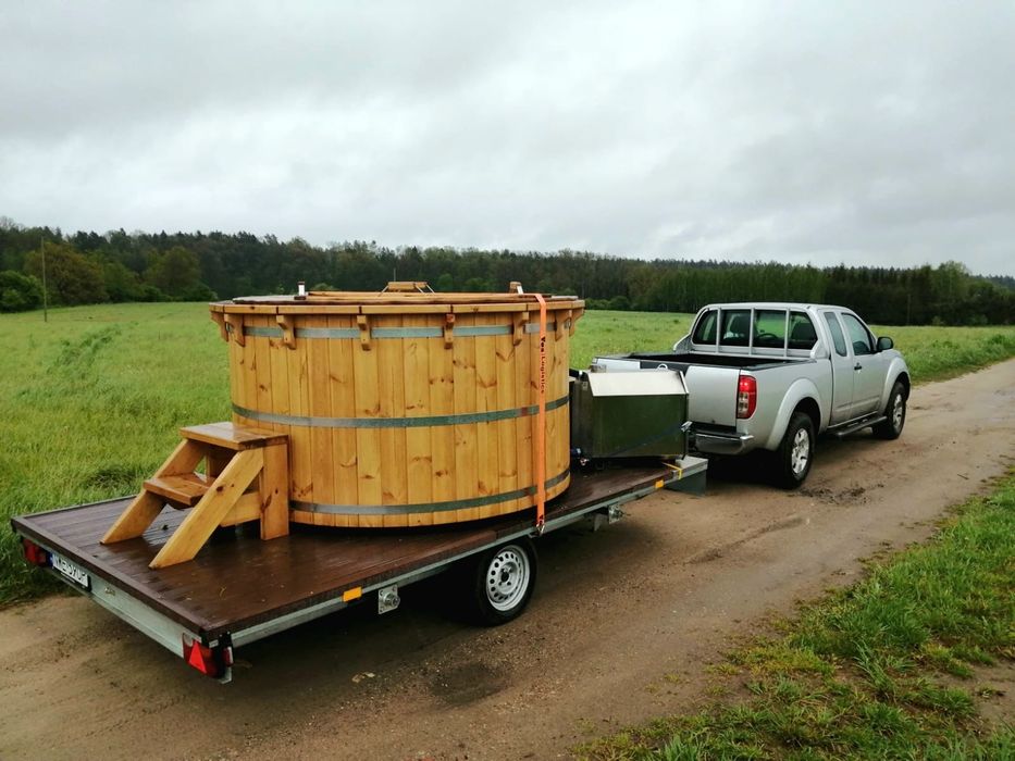 Bania na Warmii i Mazurach! Balia ruska mobilna do wynajęcia