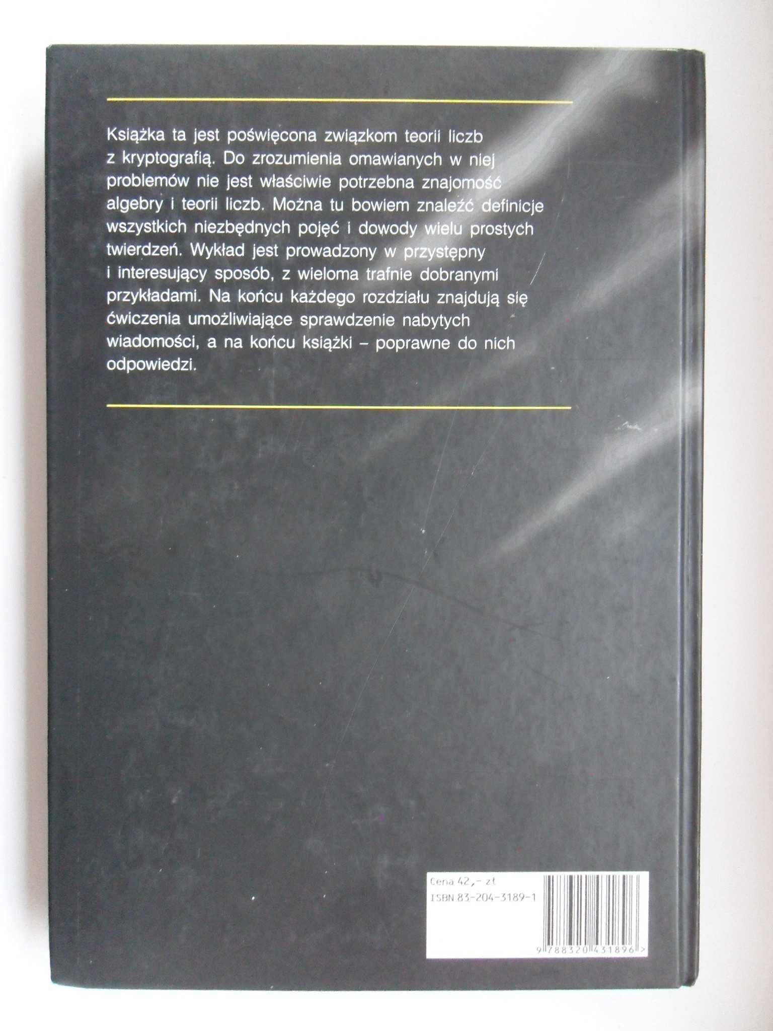 Wykład z teorii liczb i kryptografii, Neal Koblitz (seria TAO)