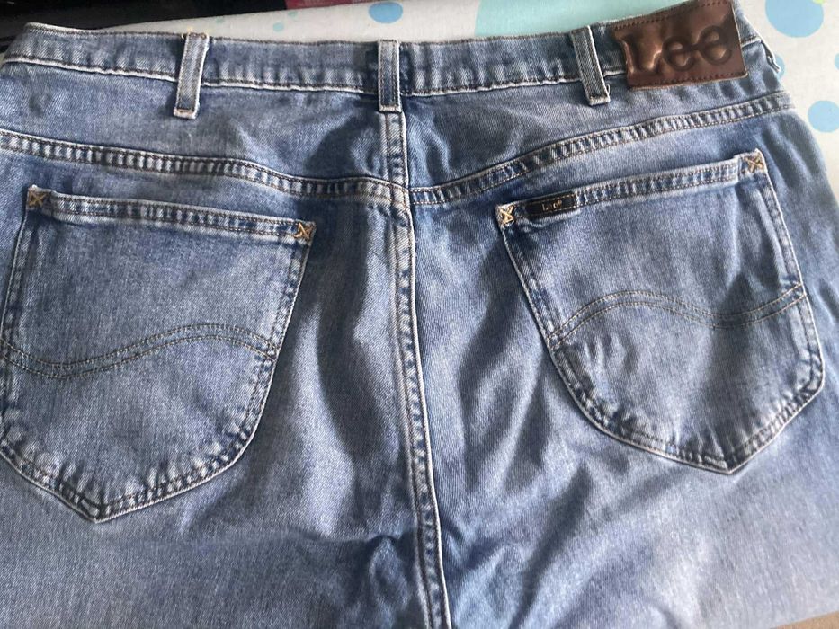 Lee Rider spodnie jeans z elastyną W36 L34 stan dobry