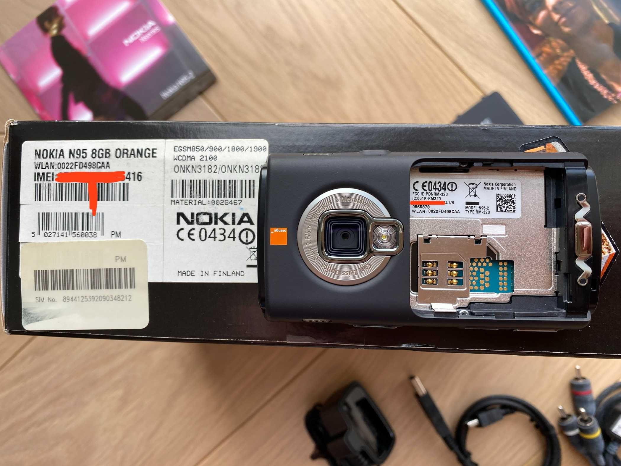 Nokia N95 8GB Black - НОВА ! Європи ! - Oригінал phone vintage раритет