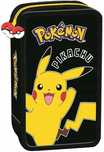 PIÓRNIK Szkolny TRZYKOMOROWY z wyposażeniem POKEMON St. Majewski