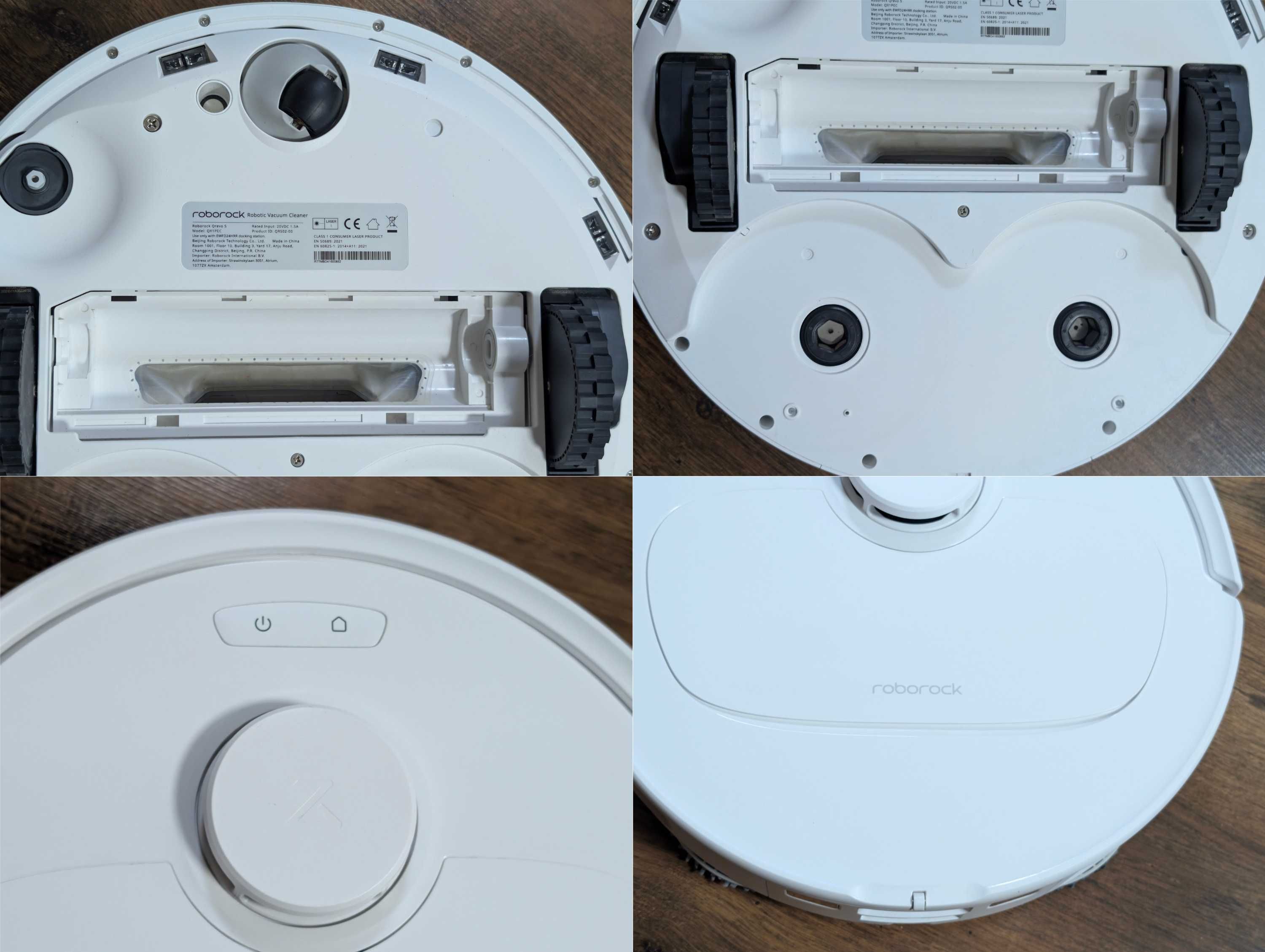 ROBOROCK Qrevo S j. nowy części 2lata mop odkurzacz Robot sprzątający