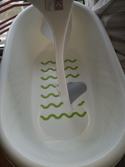 Banheira bebé ikea e rampa banho bebé