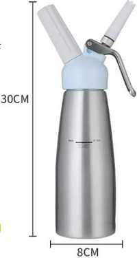 Syfon do bitej śmietany 500ml aluminium