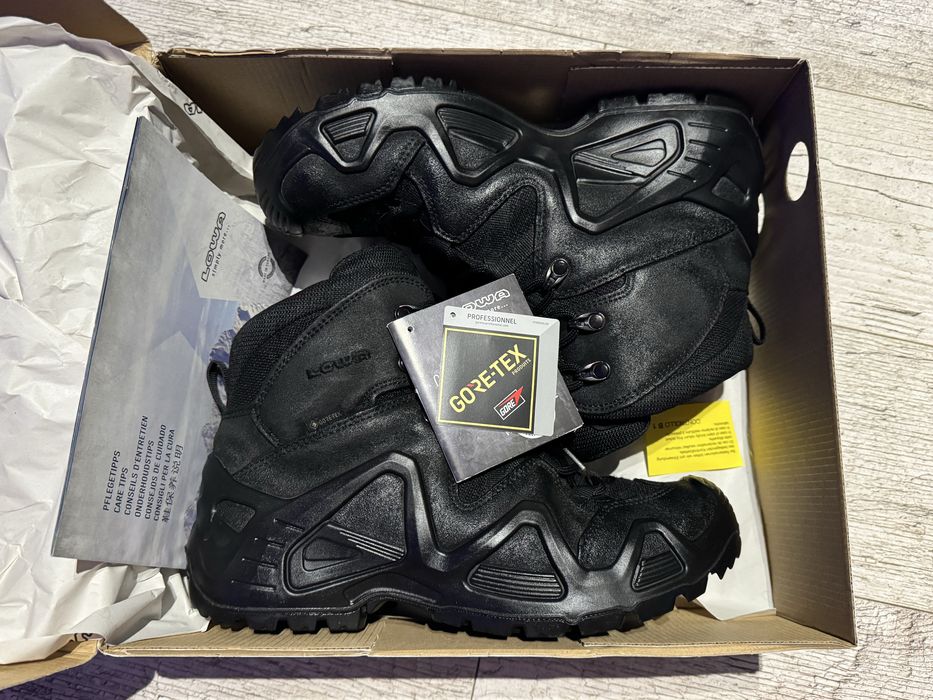 Buty Lowa Zephyr GTX MID TF idealny stan, rozmiar 41,5 Czarne OKAZJA!