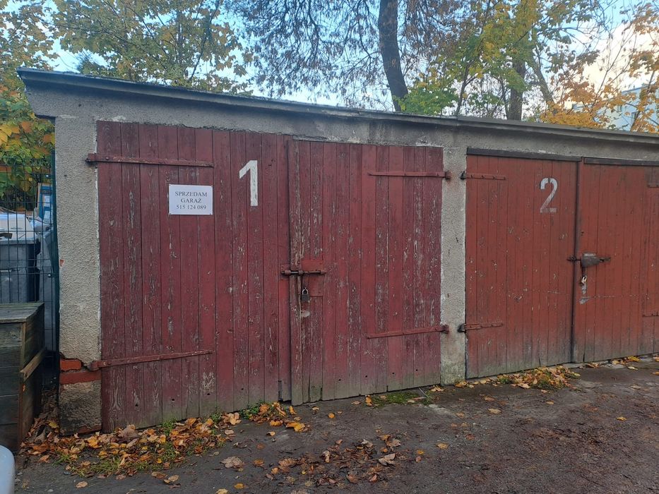 Garaż murowany w samym centrum