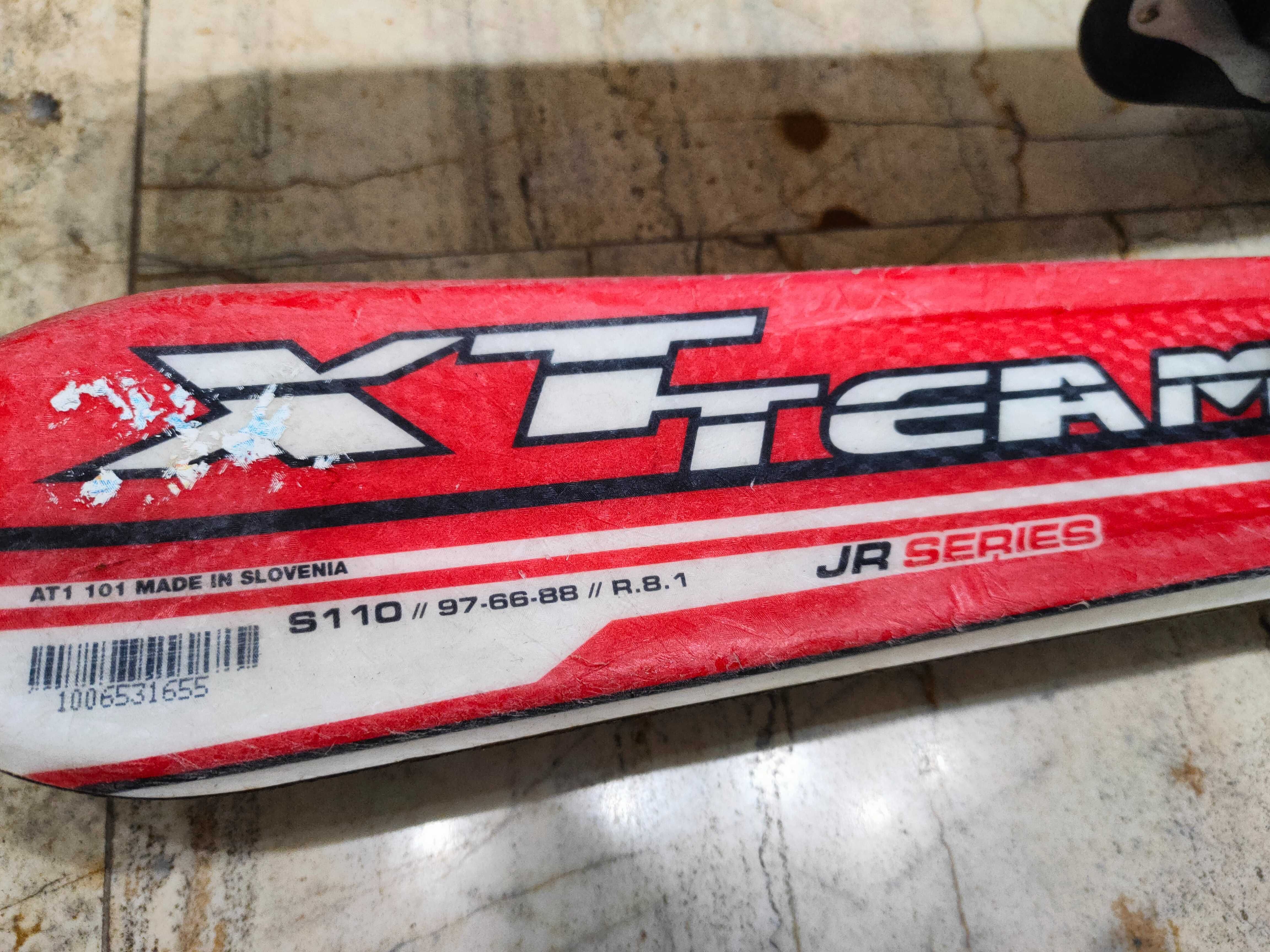 Narty dziecięce 110 Tecno Pro XT Team