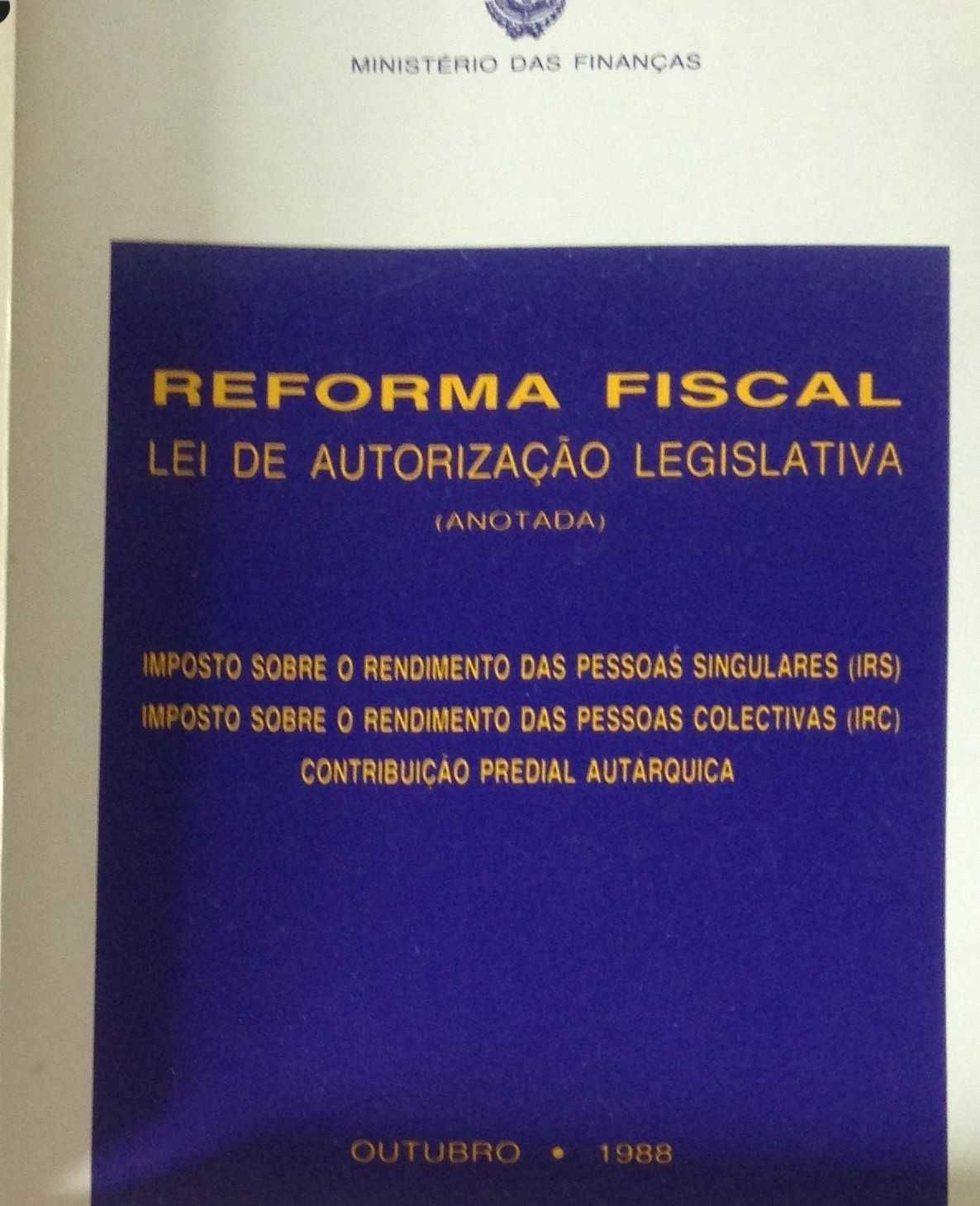 Livro antigo "Reforma Fiscal"
