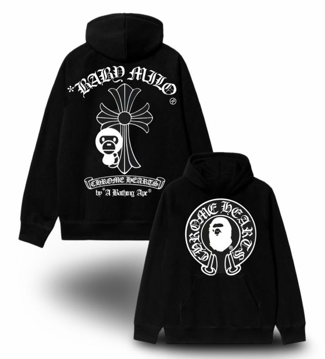 Худи Chrome Hearts Logo унисекс Хром Хартс толстовка кофта лонгслив
