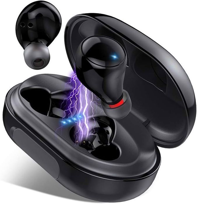 bezprzewodowe słuchawki douszne bluetooth 5.0