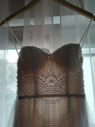 rustykalna koronkowa suknia ślubna Chic Nostalgia Ivy, salon Madonna
